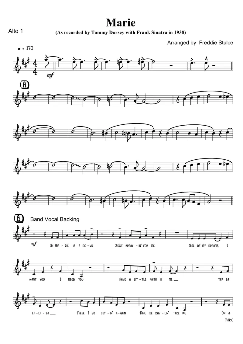 Marie score preview