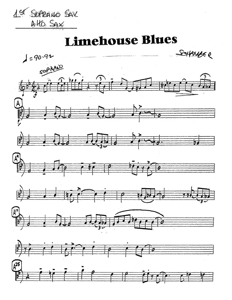 Limehouse Blues score preview