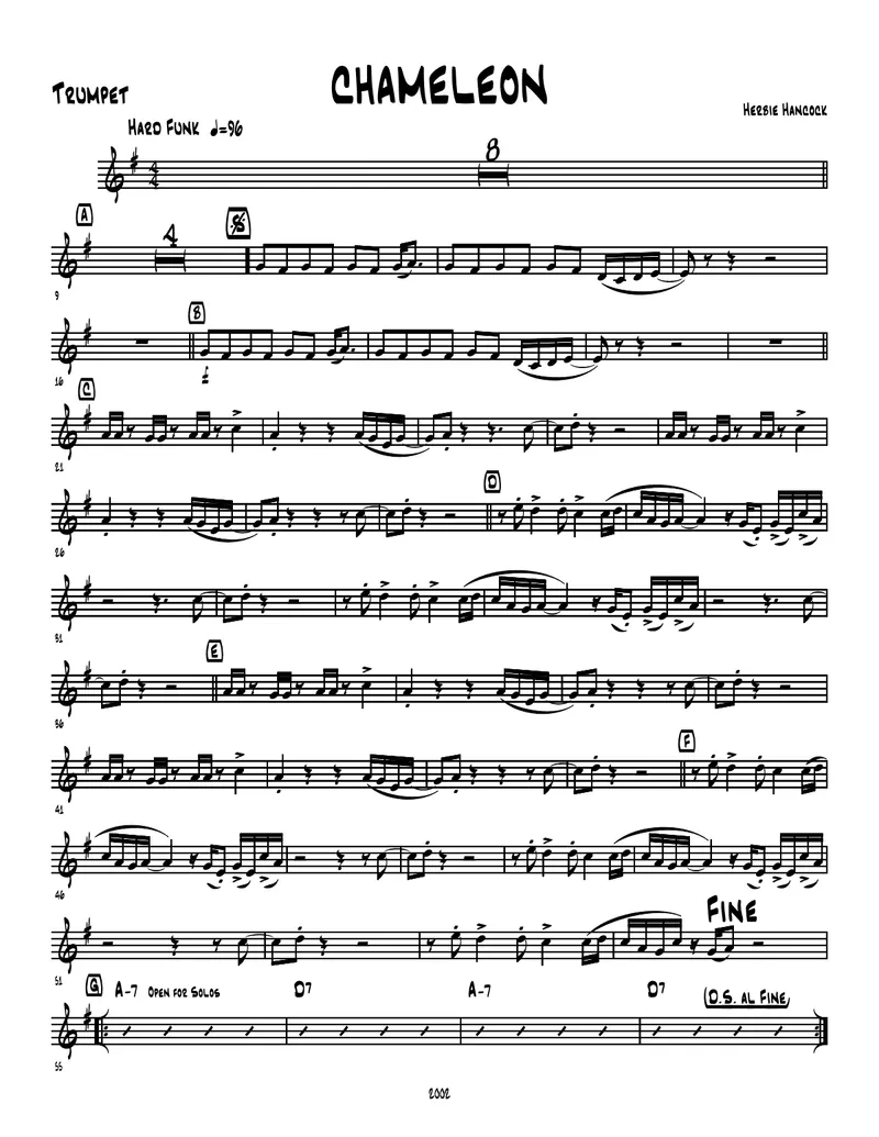 Chameleon score preview