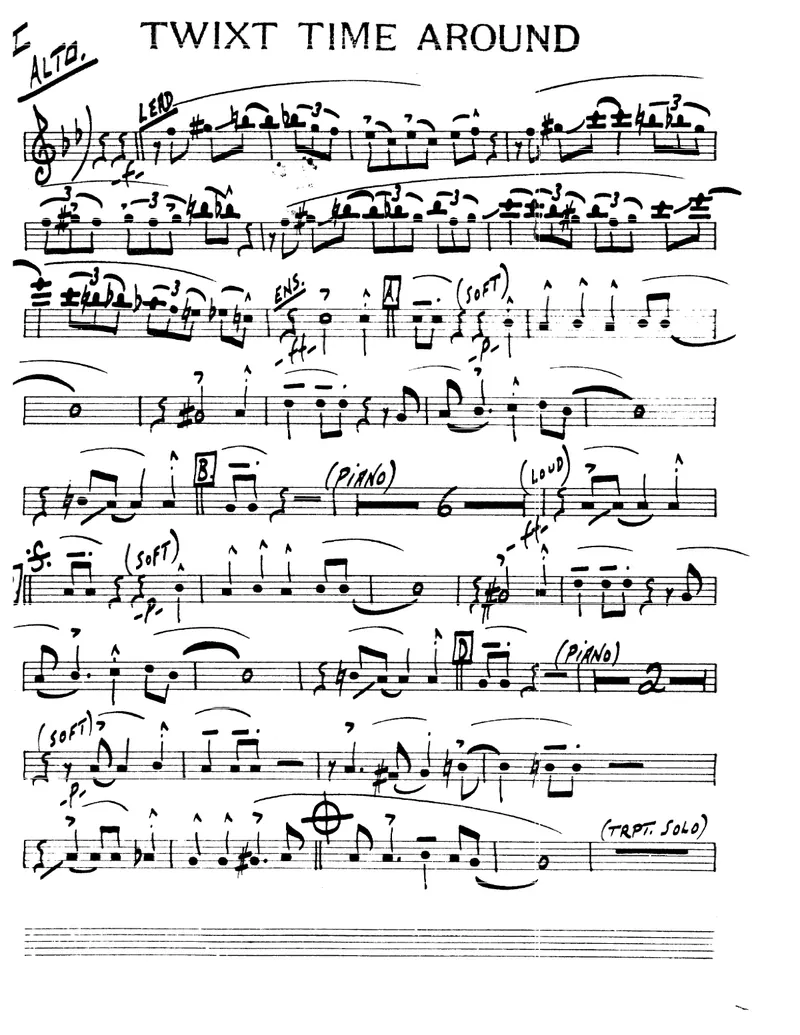 Twixt Time Around score preview