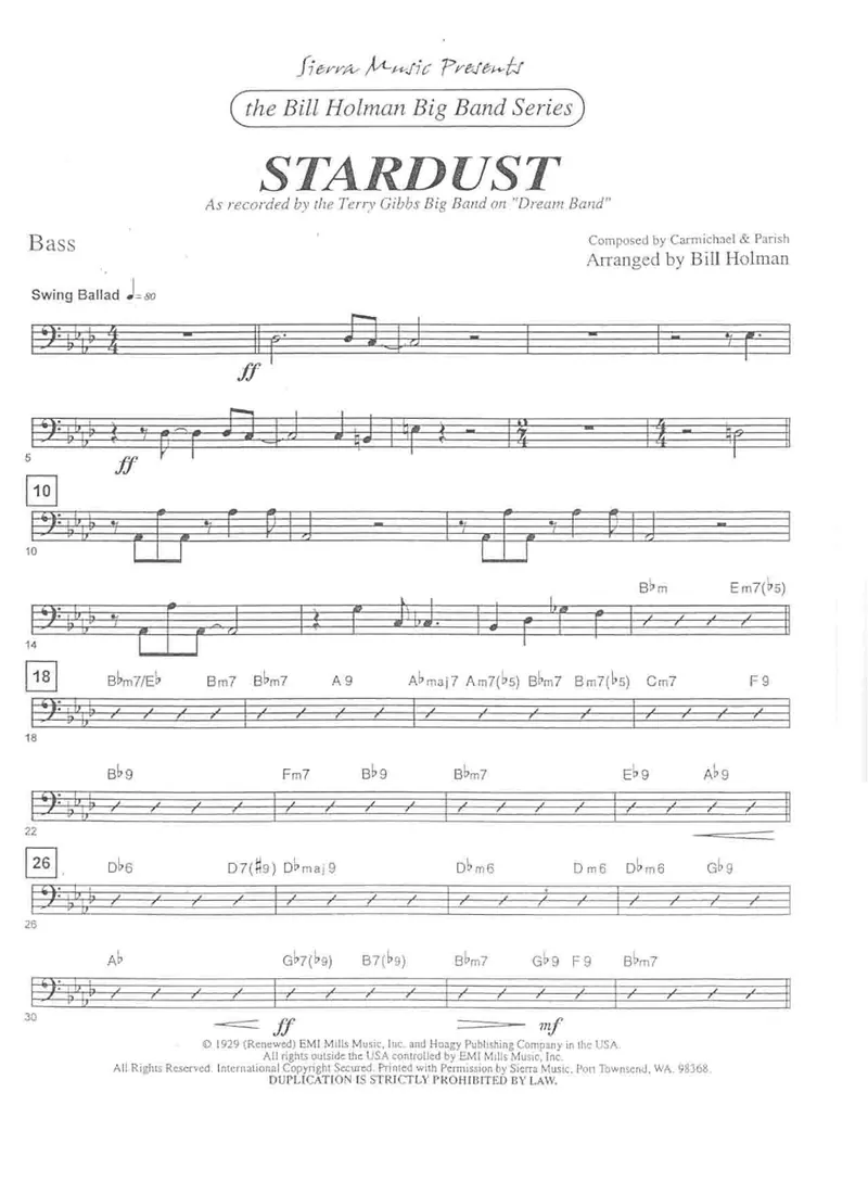 Stardust score preview