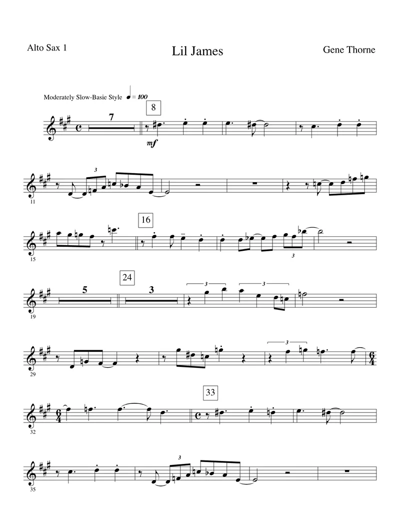 Lil James score preview