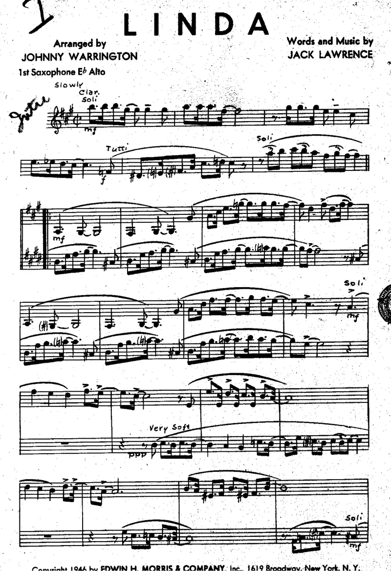 Linda score preview
