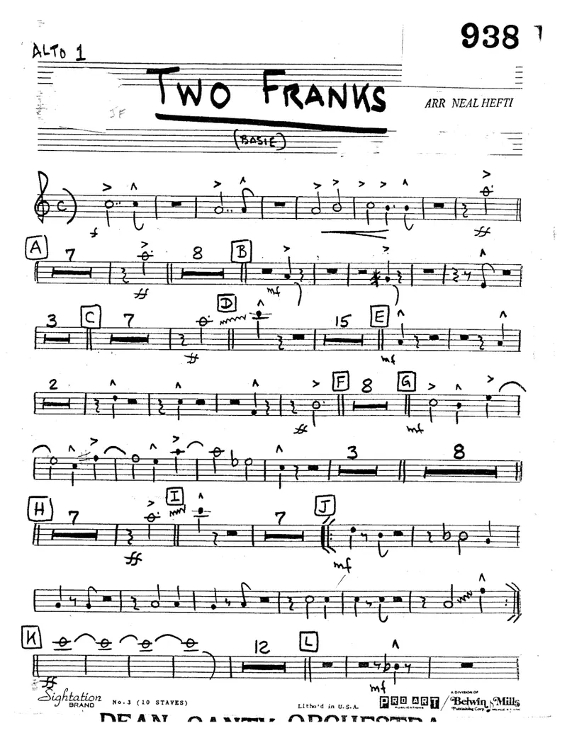 Two Franks score preview