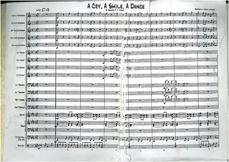 A Cry A Smile A Dance score preview