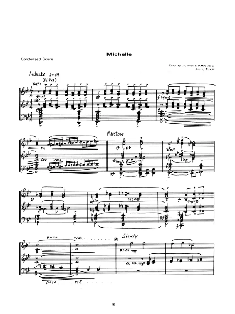 Michelle score preview
