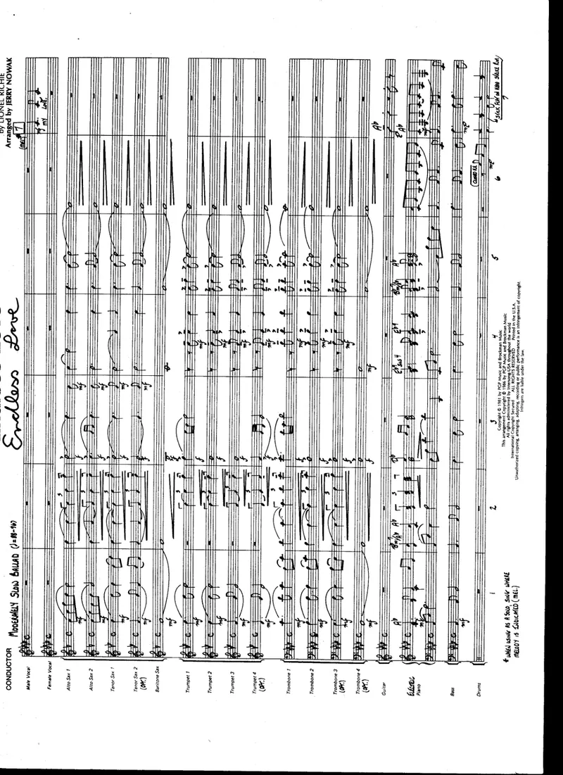 Endless Love score preview