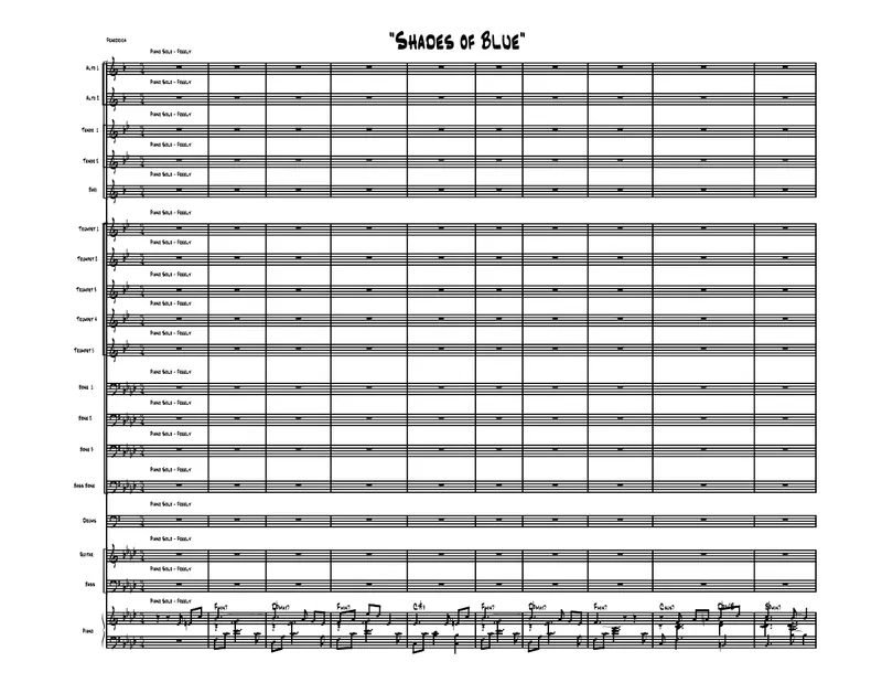 Shades Of Blue score preview