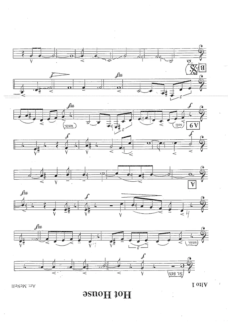 Hot House score preview