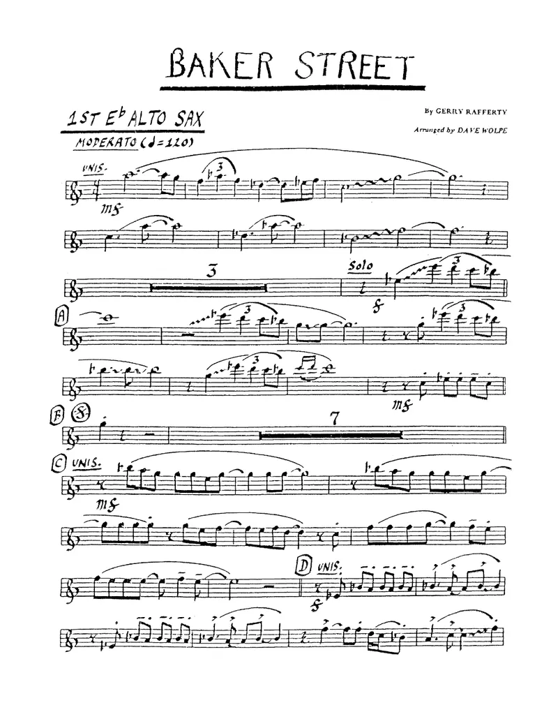 Baker Street score preview