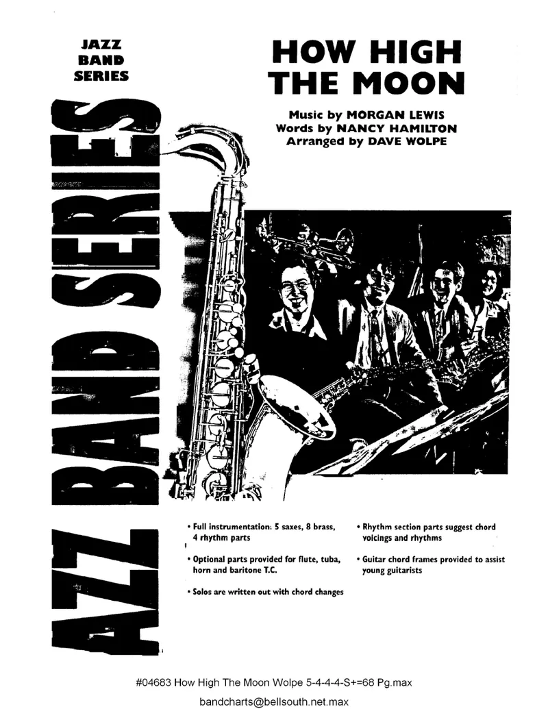 How High The Moon preview page 1