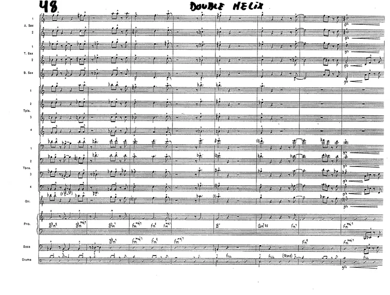 Double Helix score preview