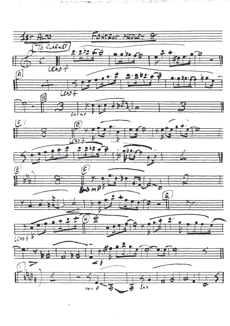 Foxtrot Medley VIII score preview