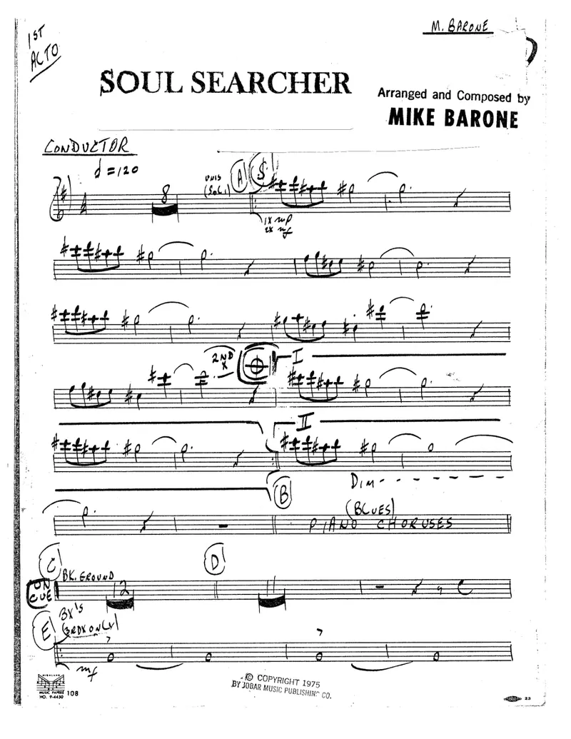 Soul Searcher score preview