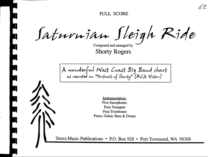 Saturnian Sleigh Ride score preview