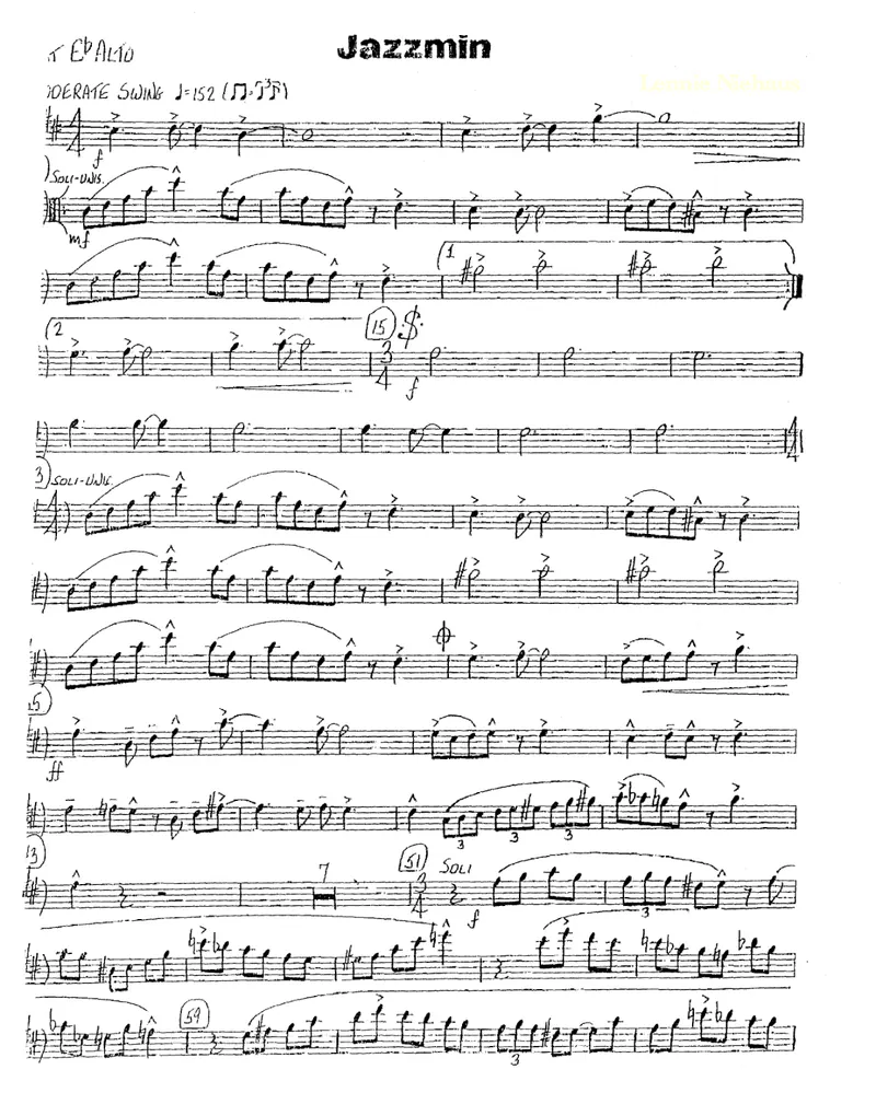 Jazzmin score preview