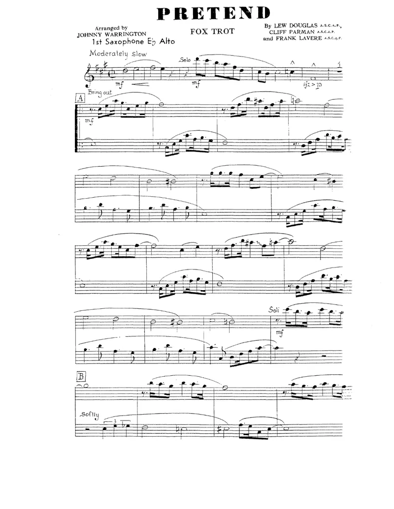 Pretend score preview