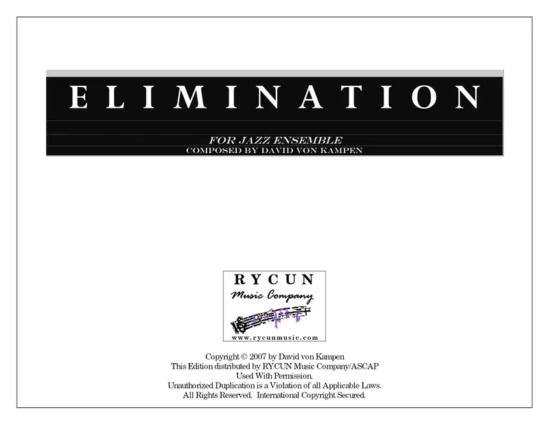 Elimination preview page 1
