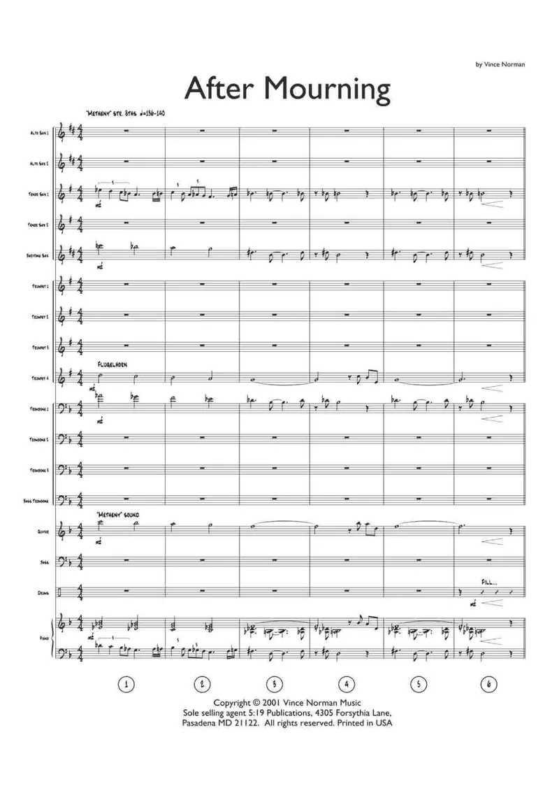 After Mourning score preview