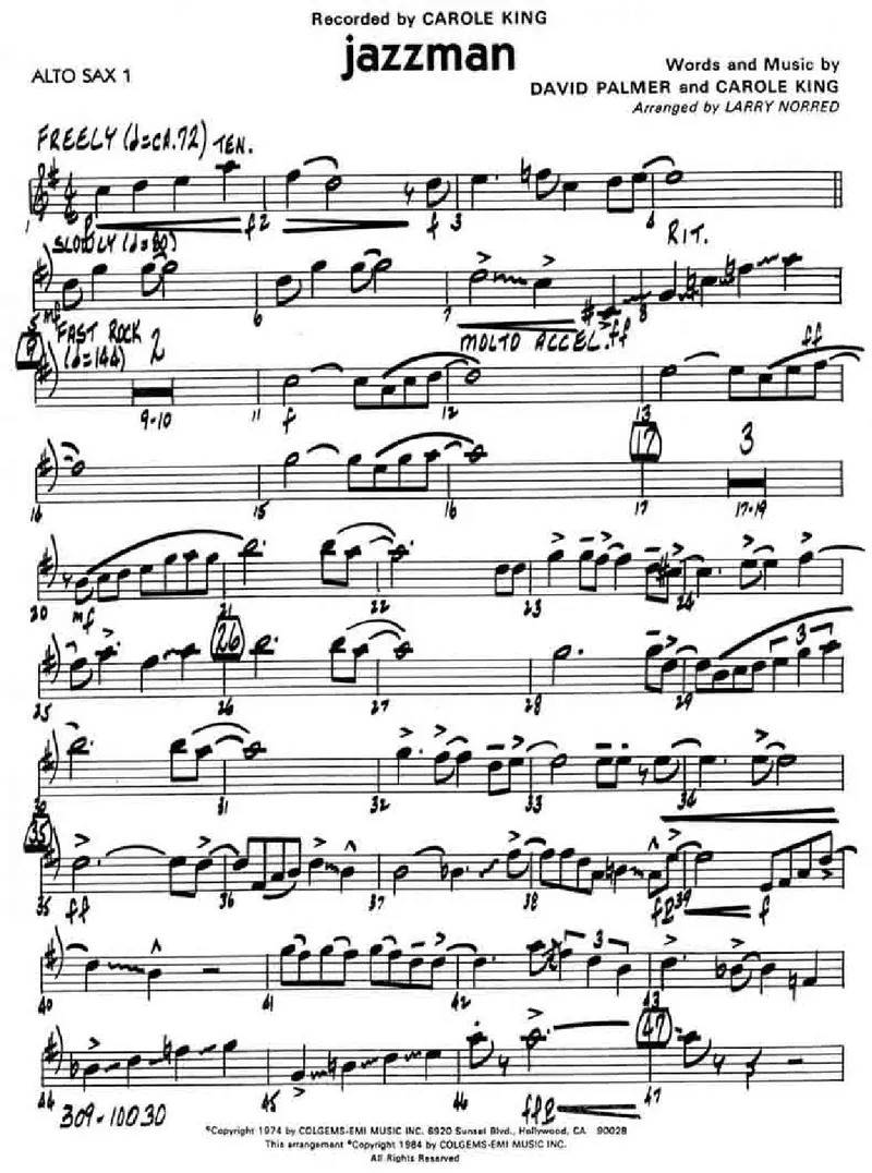 Jazzman score preview
