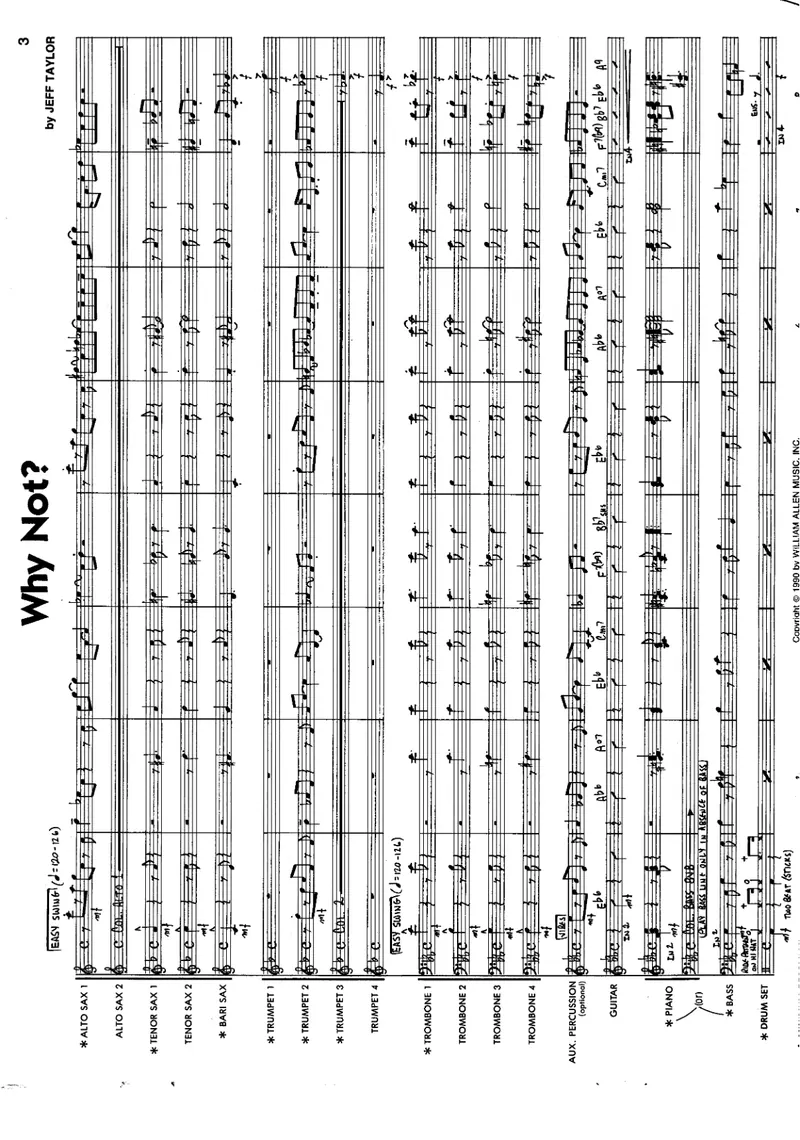 Why Not score preview