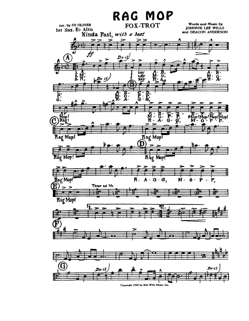 Rag Mop score preview