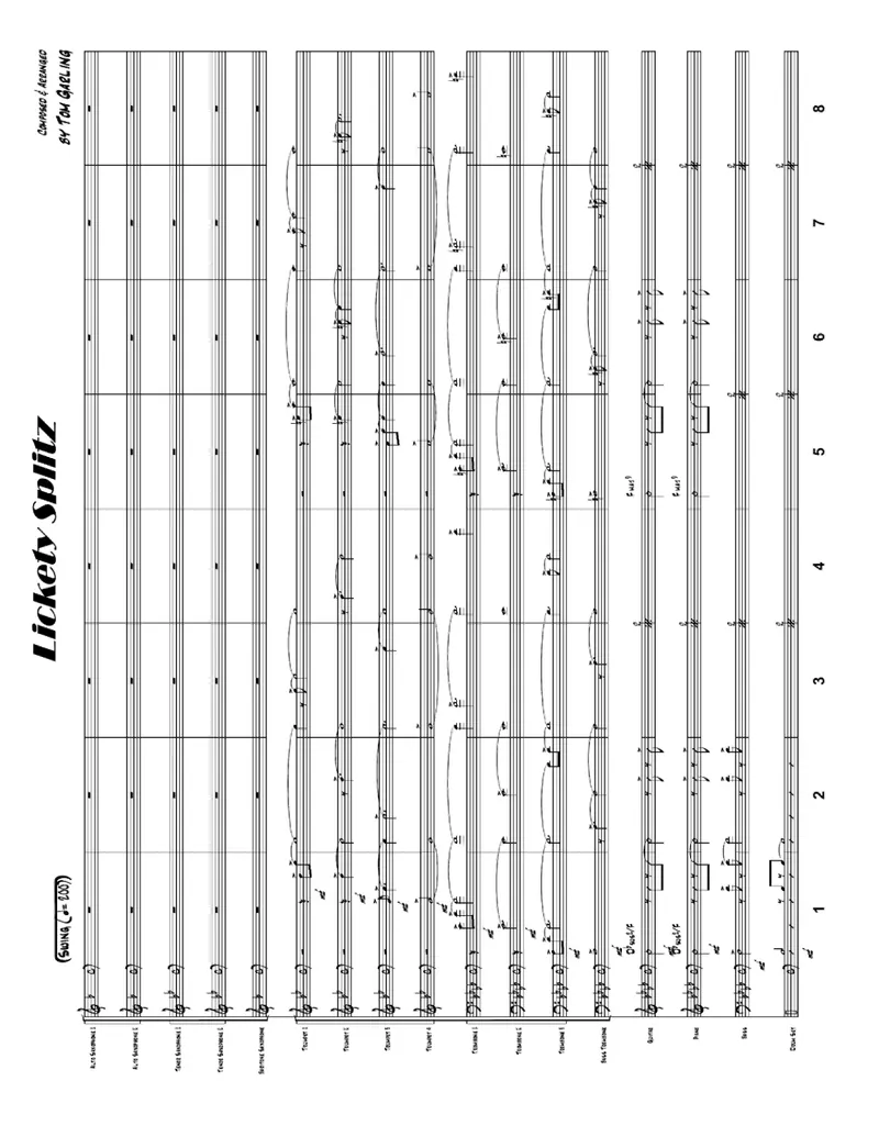 Lickety Splitz score preview