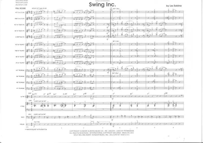 Swing Inc. score preview