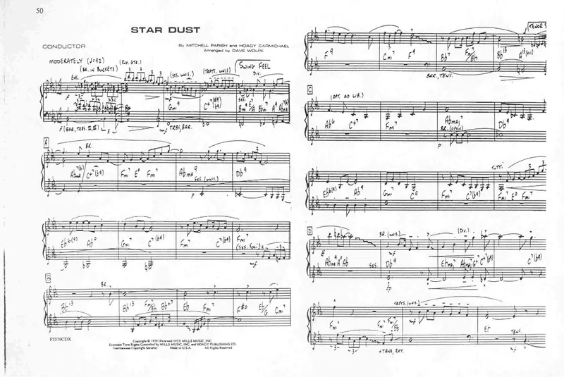 Stardust score preview