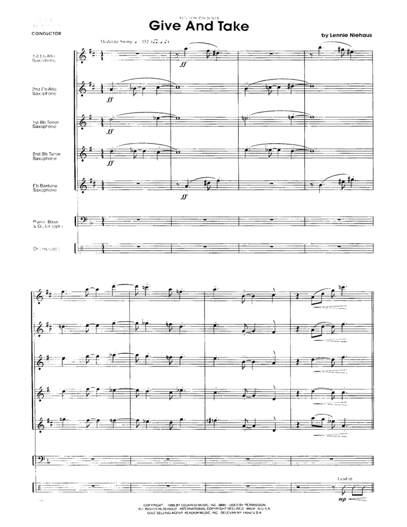 Give And Take score preview