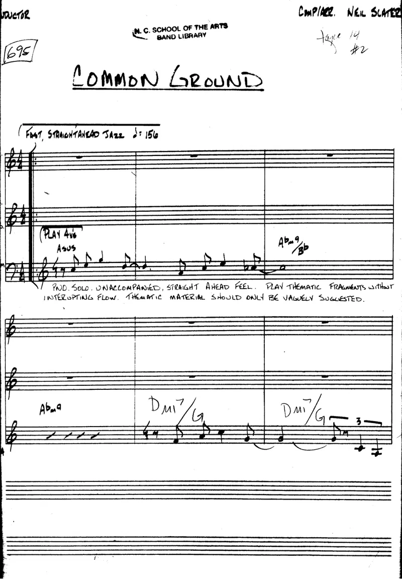 Common Gound score preview