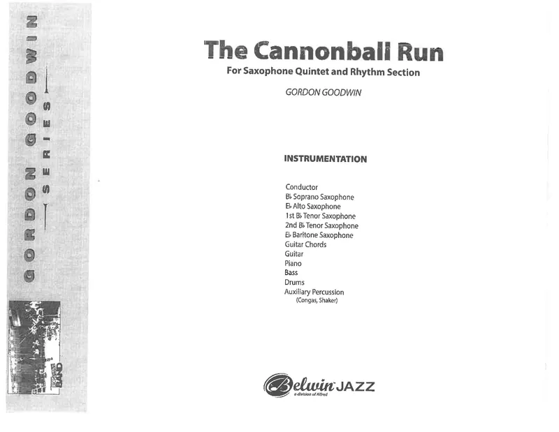 The Cannonball Run score preview