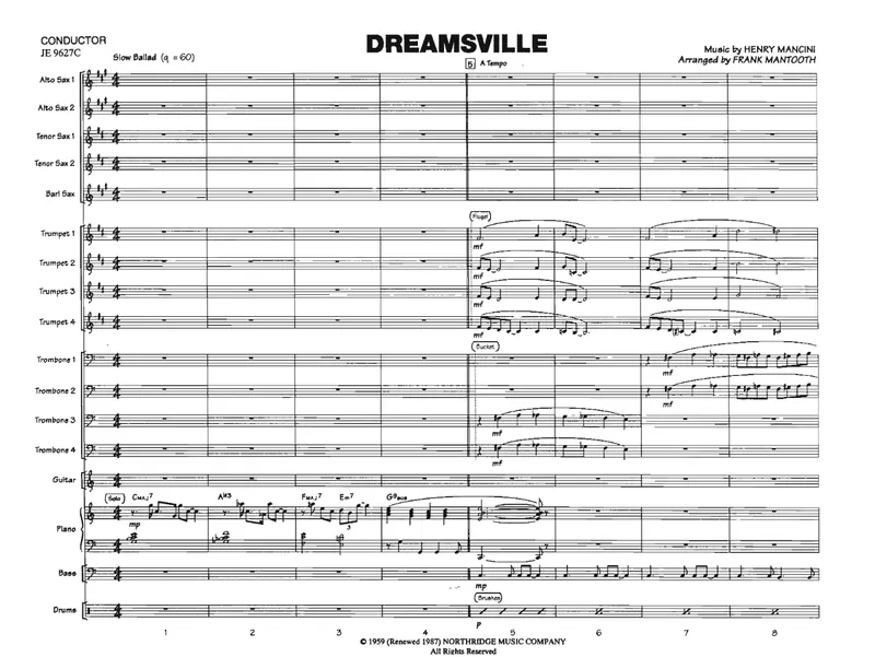 Dreamsville score preview