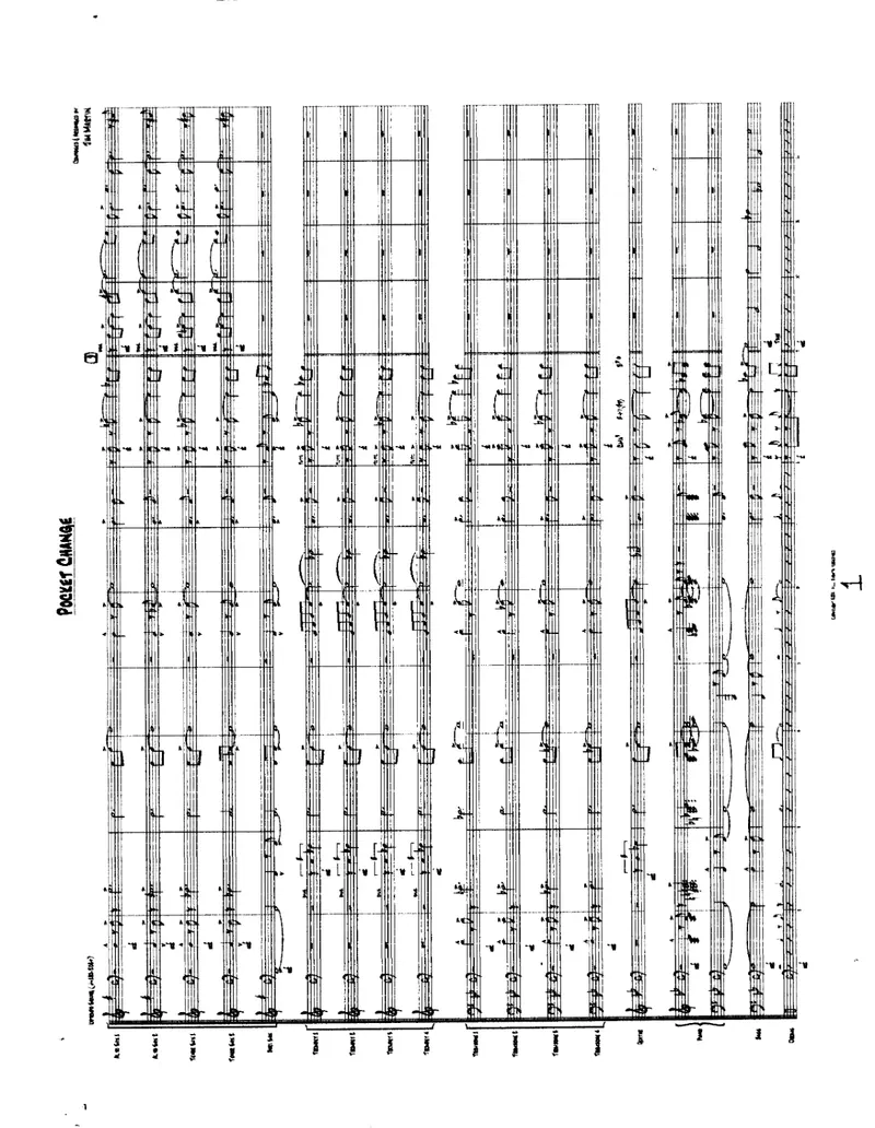 Pocket Change score preview