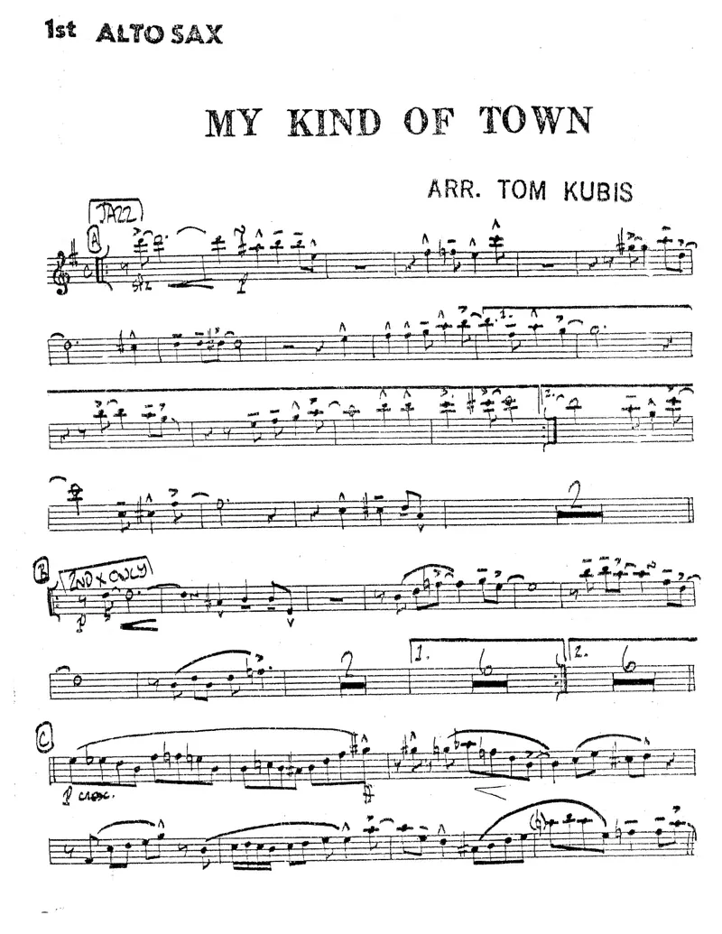 My Kind Of Town preview page 1