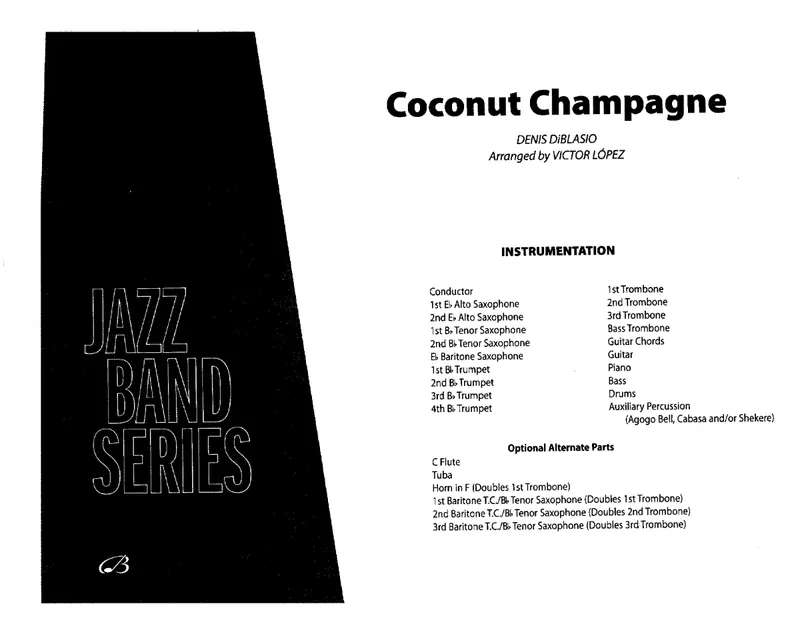 Coconut Champagne score preview