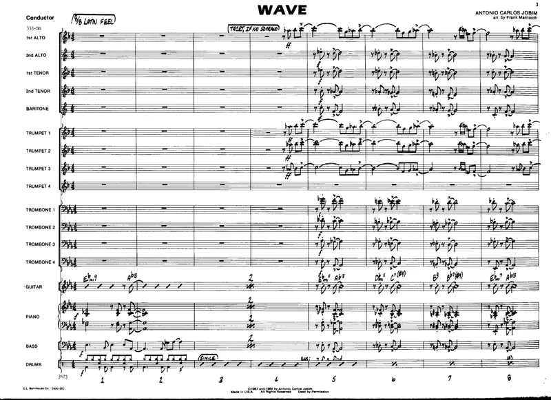 Wave score preview