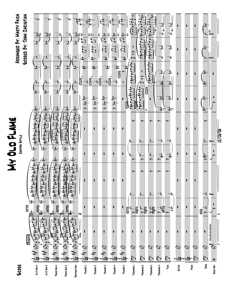 My Old Flame score preview