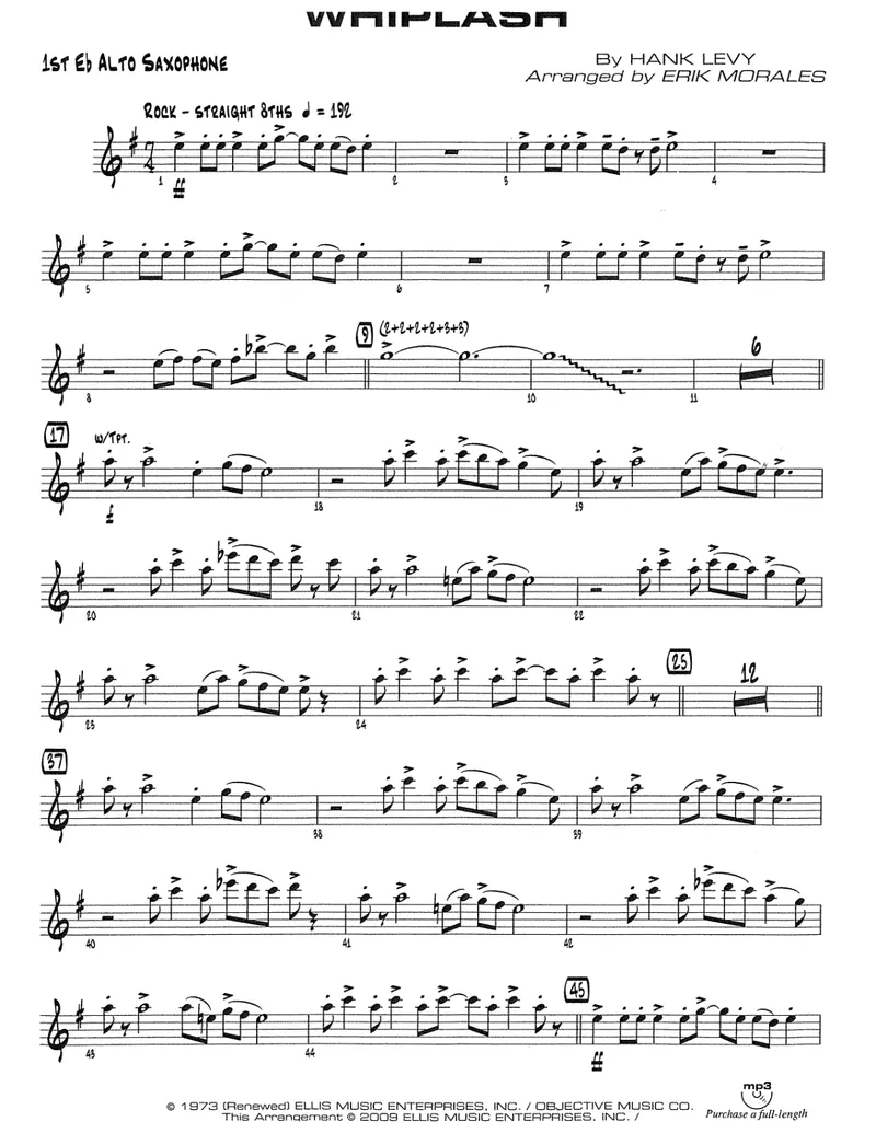 Whiplash score preview
