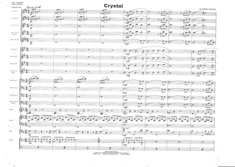 Crystal score preview