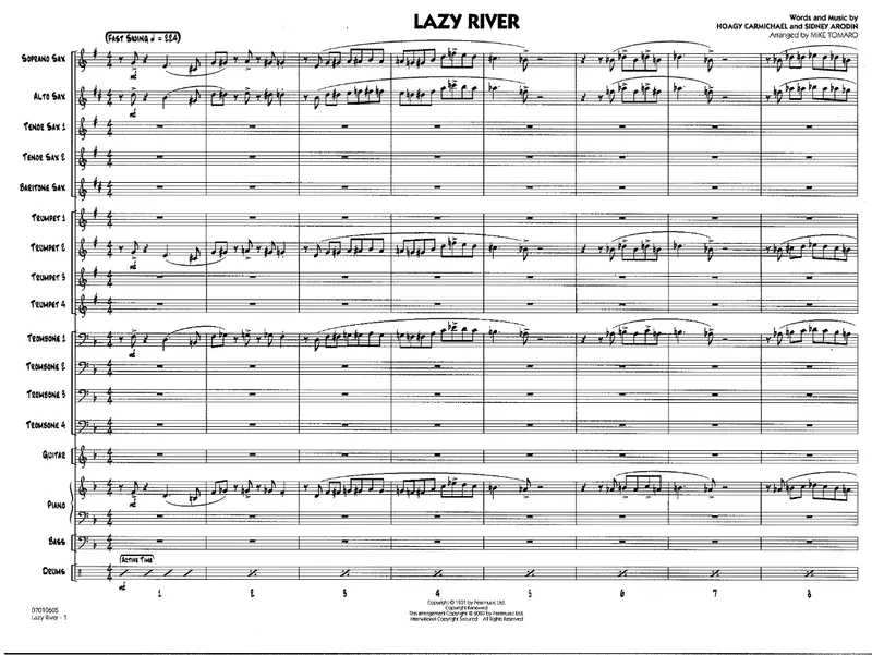 Lazy River score preview