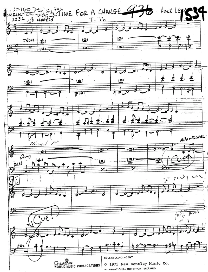 Time For A Change score preview