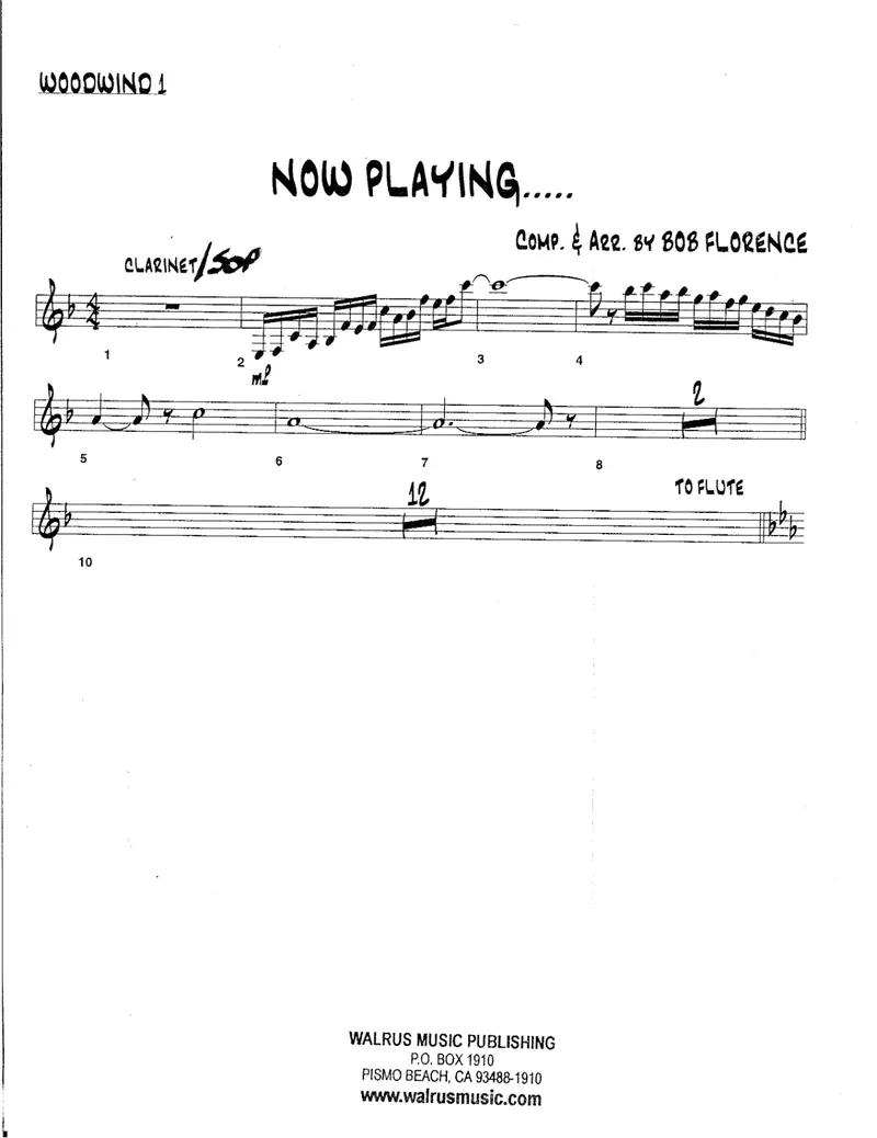 Now Playing score preview
