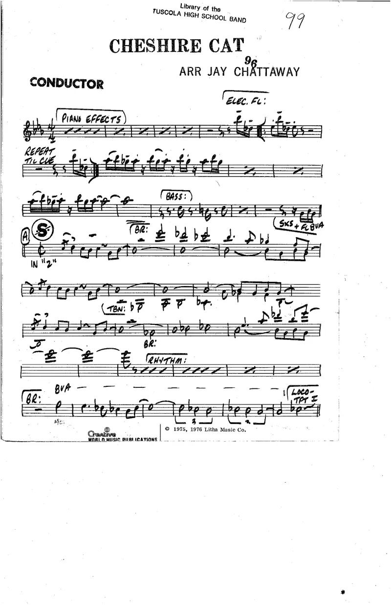 Cheshire Cat score preview