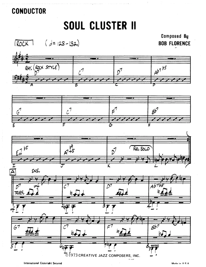 Soul Cluster II score preview
