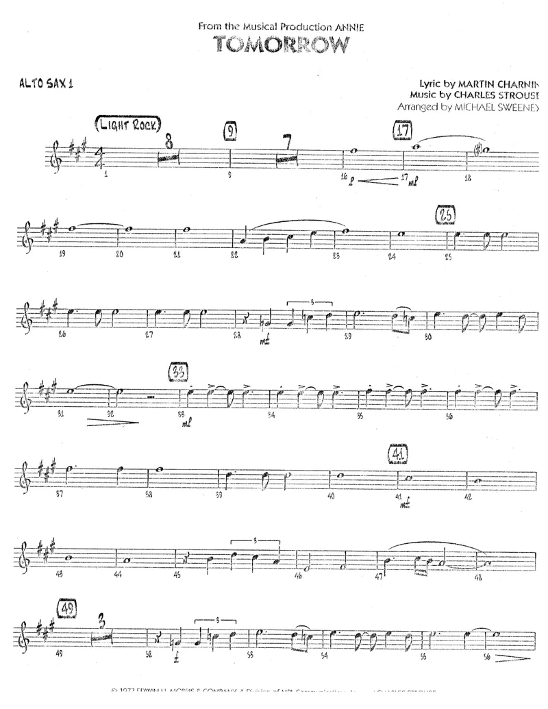 Tomorrow score preview
