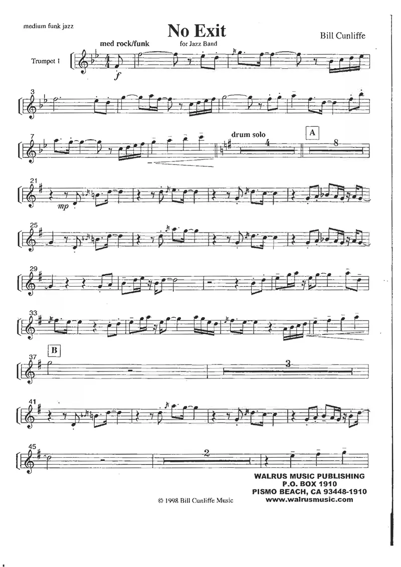 No Exit score preview