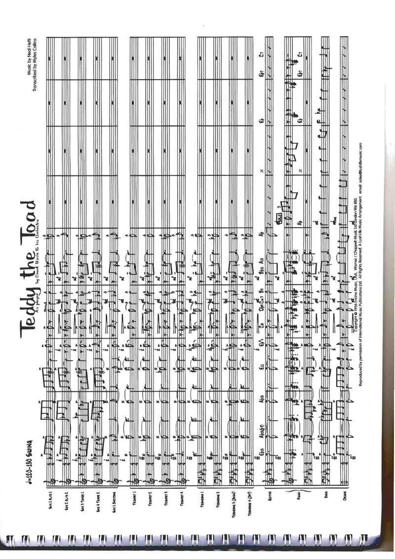 Teddy The Toad score preview