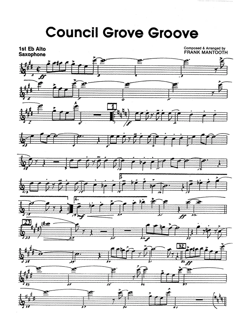 Council Grove Groove score preview