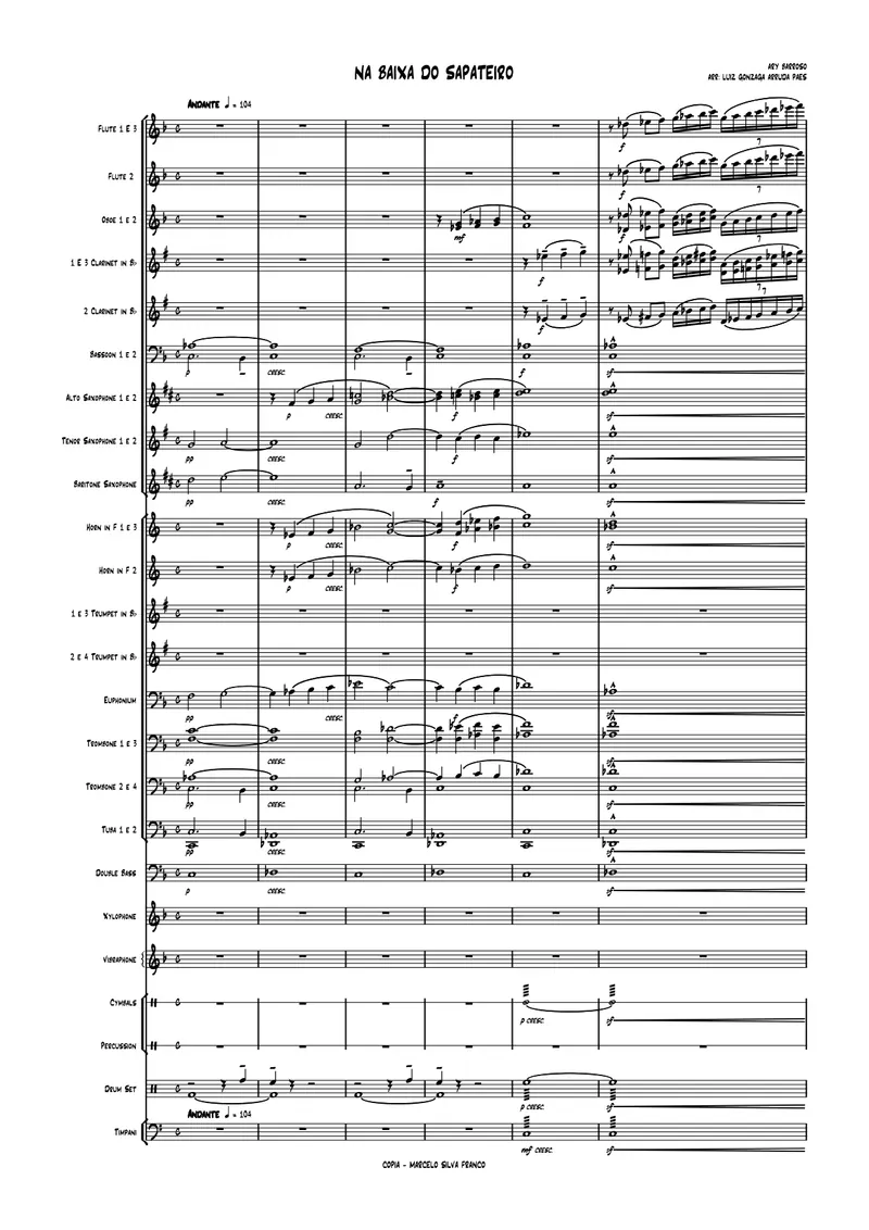 BANDA NA BAIXA DO SAPATEIRO score preview